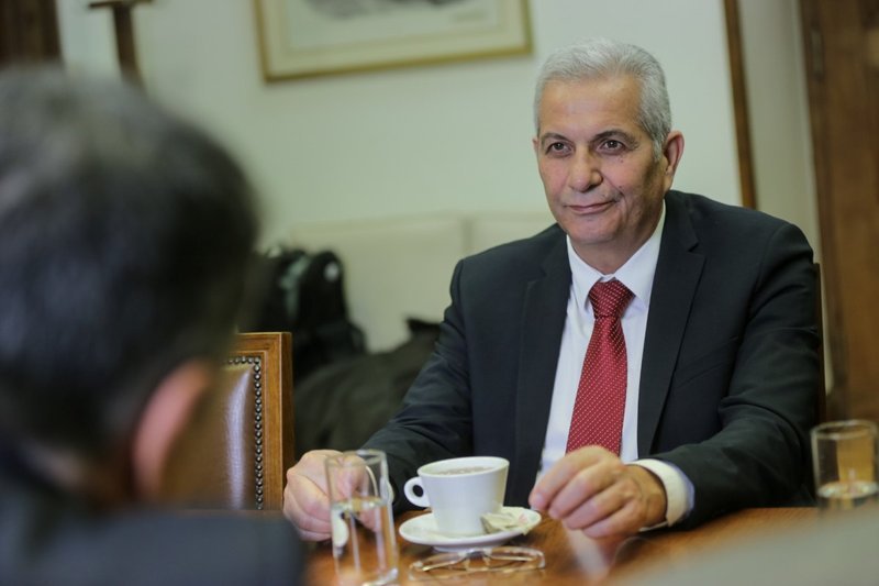 Συνάντηση Θεοδωράκη-Κυπριανού -Συζήτησαν για το Κυπριακό και τις τουρκικές προκλήσεις [εικόνες] | iefimerida.gr 1