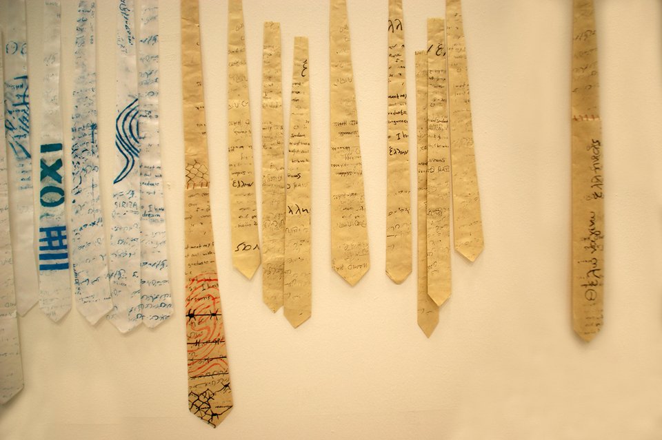 Γράψε μου τα όνειρά σου – Ευχές γραμμένες σε γραβάτες, στο Ιδρυμα Κακογιάννη [εικόνες] | iefimerida.gr 4
