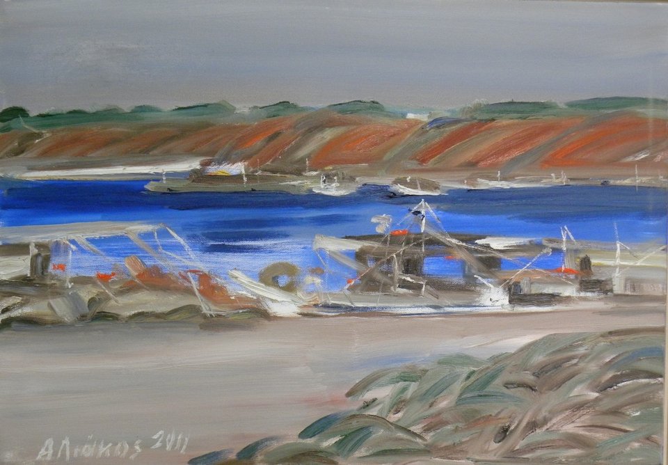 Δυο ψυχίατροι εκθέτουν ακουαρέλες, λάδια και ακρυλικά στο Ιδρυμα Κακογιάννης [εικόνες]  | iefimerida.gr 3