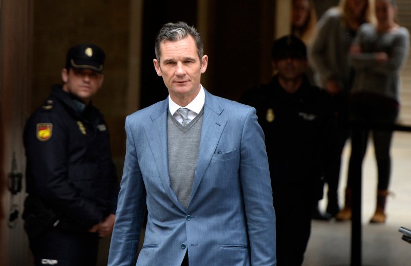 Ο γαμπρός του βασιλιά Φελίπε. Φωτογραφία: AP