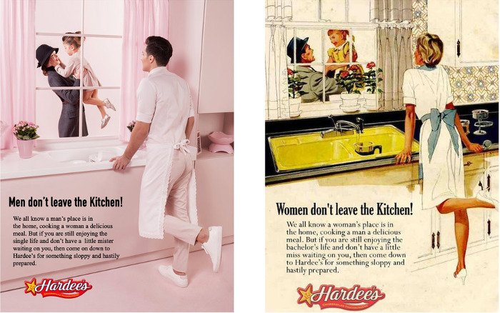 Φωτογράφος αντέστρεψε τους ρόλους στα δύο φύλα σε κλασικές διαφημίσεις και το αποτέλεσμα εκπλήσσει! [εικόνες] | iefimerida.gr 3