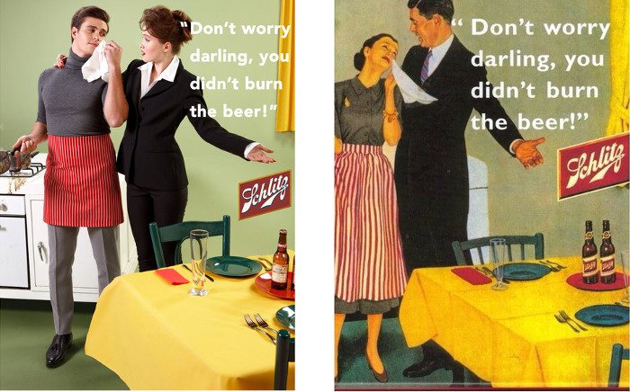 Φωτογράφος αντέστρεψε τους ρόλους στα δύο φύλα σε κλασικές διαφημίσεις και το αποτέλεσμα εκπλήσσει! [εικόνες] | iefimerida.gr 2