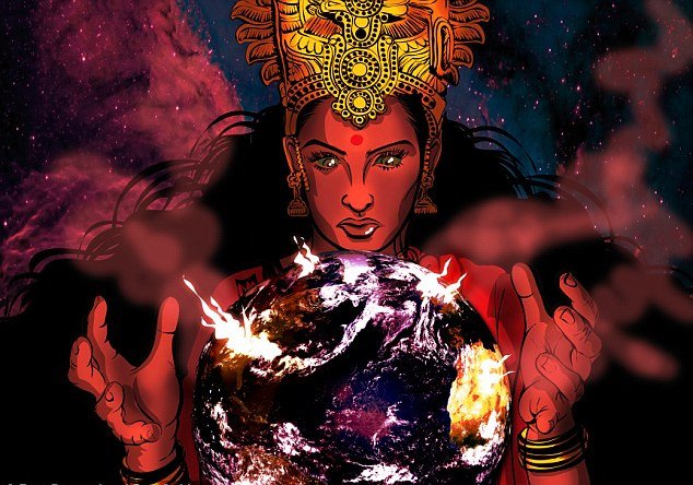 Η νέα ηρωίδα της Ινδίας -Εχει πέσει θύμα ομαδικού βιασμού, κυκλοφορεί πάνω σε τίγρη και είναι κόμικ [εικόνες] | iefimerida.gr 3