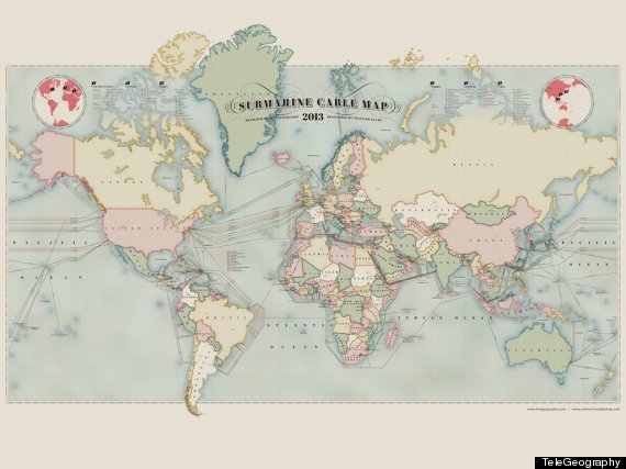 Το ίντερνετ κρέμεται από 232 καλώδια, κυριολεκτικά [χάρτης] | iefimerida.gr 0