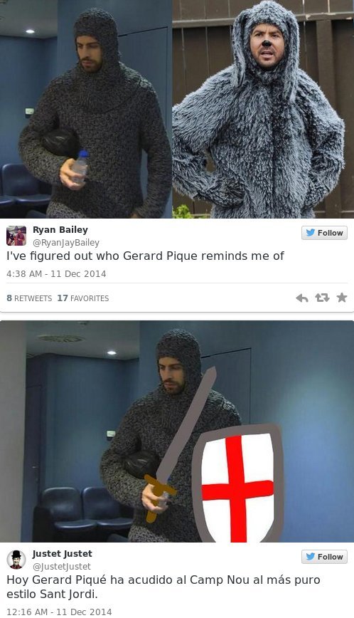 Ο... ιππότης Ζεράρ Πικέ που τρέλανε το διαδίκτυο [εικόνες] | iefimerida.gr 4