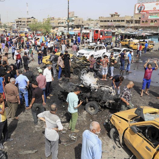 Τρεις βομβιστικές επιθέσεις στη Βαγδάτη -Τουλάχιστον 63 νεκροί,100 τραυματίες [εικόνα]  | iefimerida.gr 0