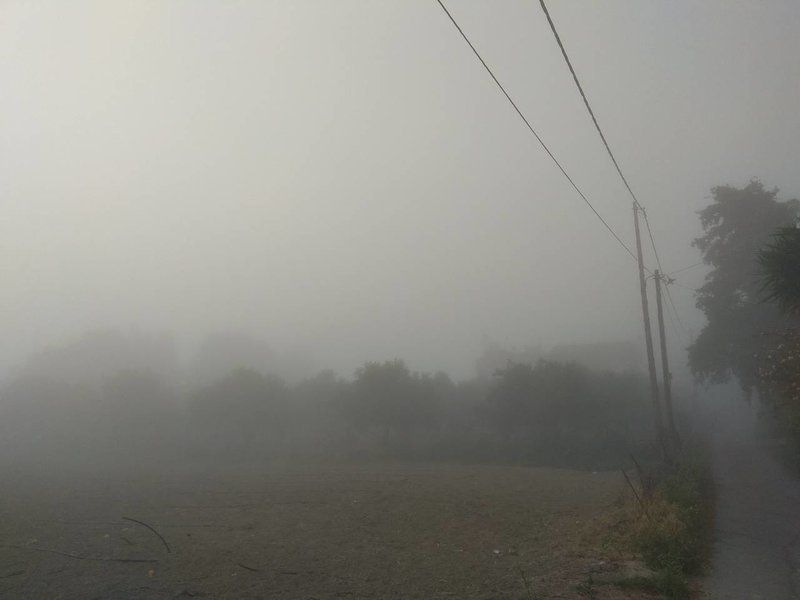 Τοπίο στην ομίχλη το Ηράκλειο -Προβλήματα με τις πτήσεις [εικόνες] | iefimerida.gr 2