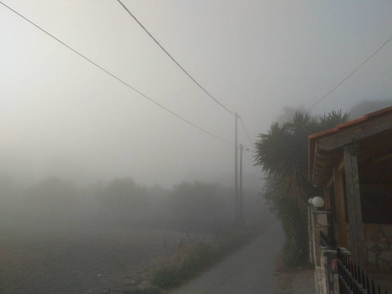 Τοπίο στην ομίχλη το Ηράκλειο -Προβλήματα με τις πτήσεις [εικόνες] | iefimerida.gr 1
