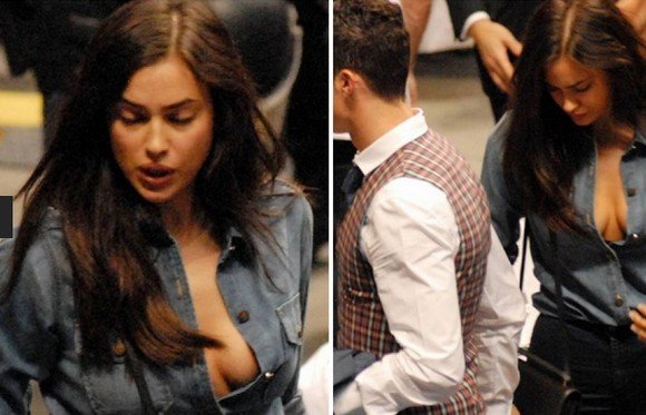 Εκοψε ανάσες η Ιρίνα Σάικ -Είδε μπάσκετ με αβυσσαλέο ντεκολτέ που έβγαζε... μάτια [εικόνες] | iefimerida.gr 3