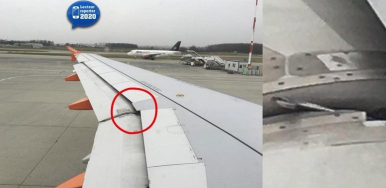 Συναγερμός σε πτήση της easyJet - Επιβάτης είδε γερμανικό κλειδί ξεχασμένο στο φτερό [εικόνες]  | iefimerida.gr 0