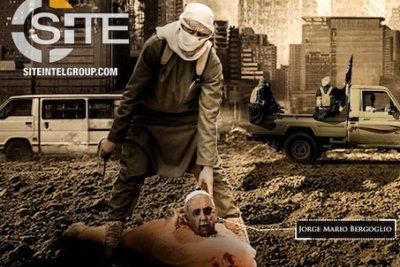 Το ISIS κυκλοφόρησε αφίσα με «αποκεφαλισμένο» τον Πάπα Φραγκίσκο [εικόνα] | iefimerida.gr 0