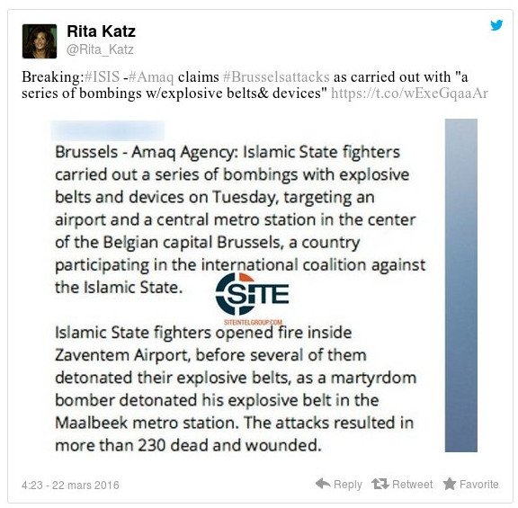 Το ISIS ανέλαβε την ευθύνη για το τρομοκρατικό χτύπημα στις Βρυξέλλες | iefimerida.gr 1
