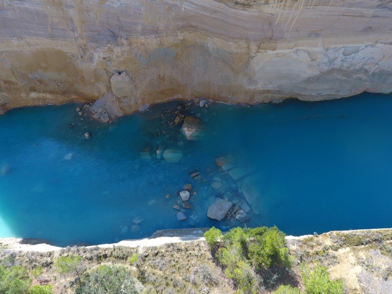 Λουκέτο για 15 ημέρες στη διώρυγα της Κορίνθου -Τι κατέγραψε drone του ΕΚΠΑ [εικόνες & βίντεο] | iefimerida.gr 4