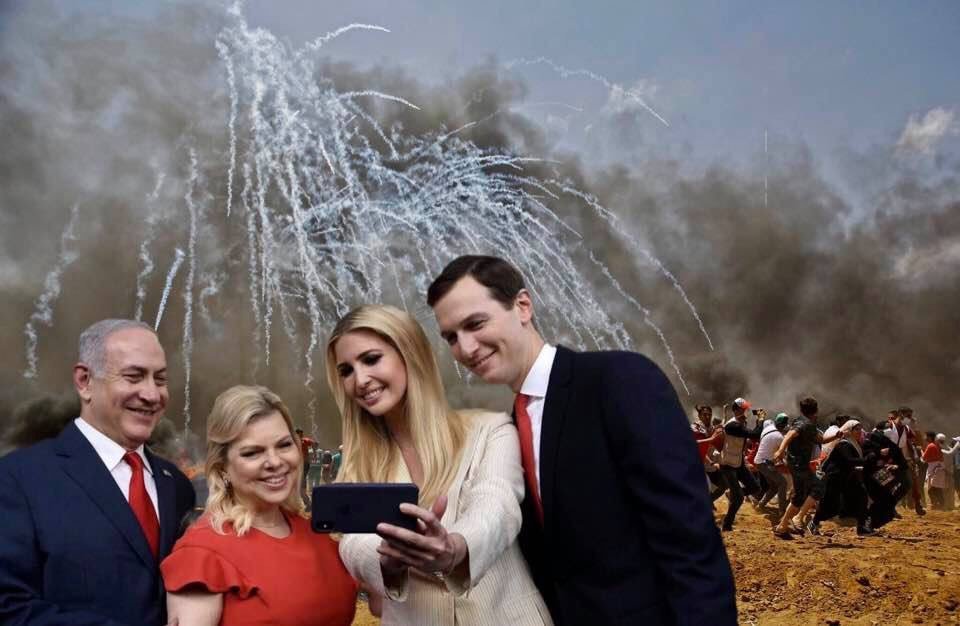 Photoshop: Η Ιβάνκα Τραμπ με ματωμένο φόρεμα από το λουτρό αίματος στη Λωρίδα της Γάζας  [εικόνες] | iefimerida.gr 5