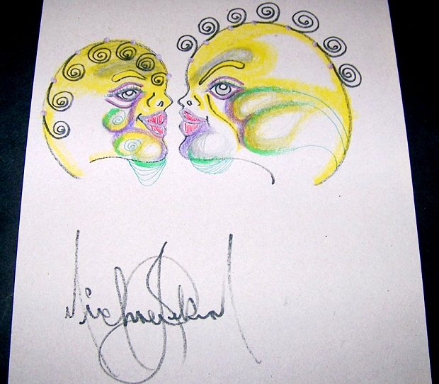 Τα σκίτσα του Μάικλ Τζάκσον -Πορτρέτα του JFK, της Μέριλιν Μονρόε και του Ομπάμα [εικόνες] | iefimerida.gr 0