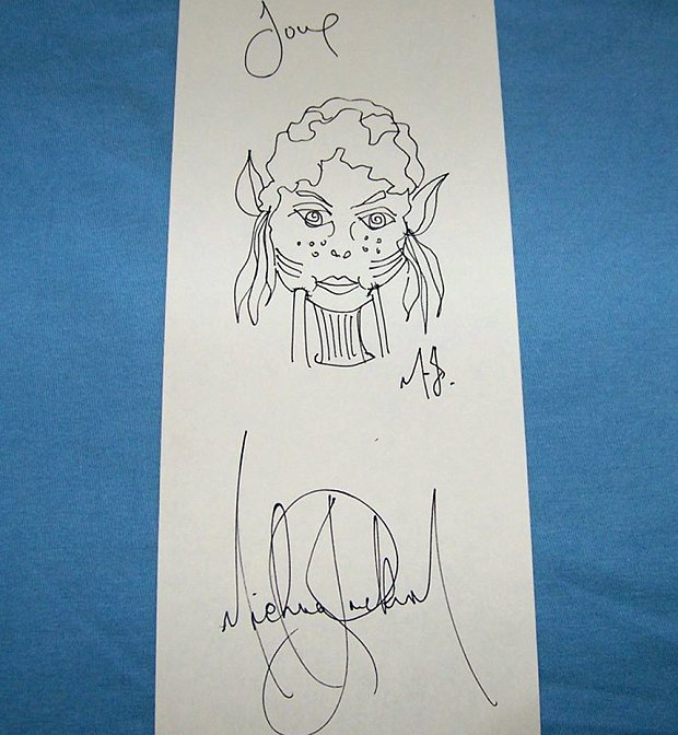 Τα σκίτσα του Μάικλ Τζάκσον -Πορτρέτα του JFK, της Μέριλιν Μονρόε και του Ομπάμα [εικόνες] | iefimerida.gr 1