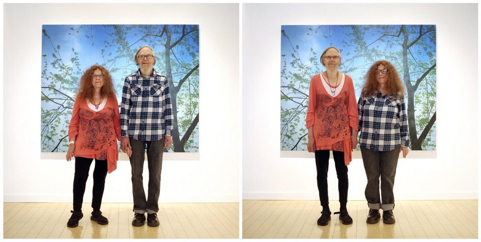 Ζευγάρια φορούν ο ένας τα ρούχα του άλλου και φωτογραφίζονται σε ένδειξη της αδιαπραγμάτευτης αγάπης τους [εικόνες] | iefimerida.gr 10