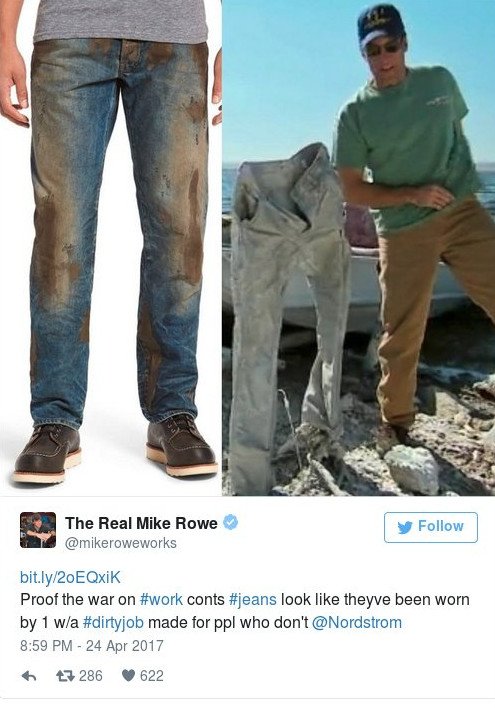 Ενα τζιν με λάσπες, αξίας 390 ευρώ, σοκάρει το ίντερνετ [εικόνες] | iefimerida.gr 1