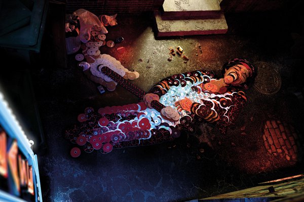 Ομοιώματα θρύλων της παγκόσμιας μουσικής σκηνής φτιαγμένα από... CD τους [εικόνες] | iefimerida.gr 3