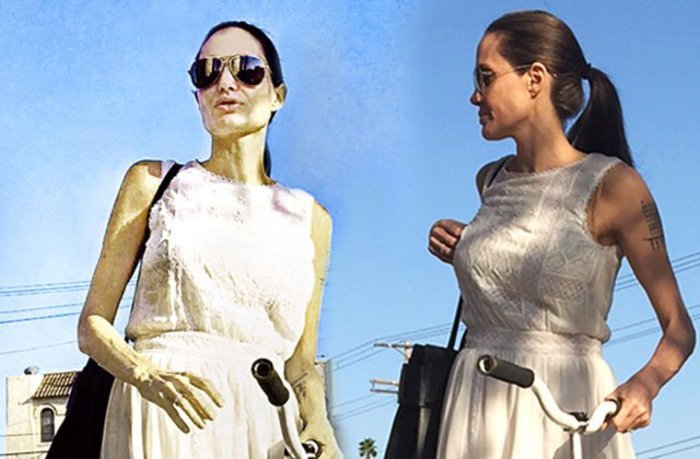 H νέα εμφάνιση της σκελετωμένης Τζολί που «σοκάρει» [εικόνες] | iefimerida.gr 0