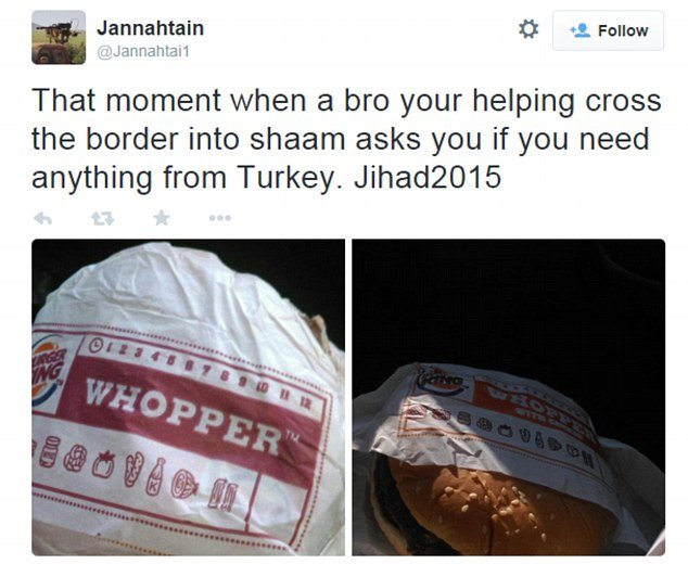 Τι τρώνε οι τζιχαντιστές -Η μανία τους με τα μπέργκερ, τα τσιπς, τα γλυκά [εικόνες] | iefimerida.gr 0