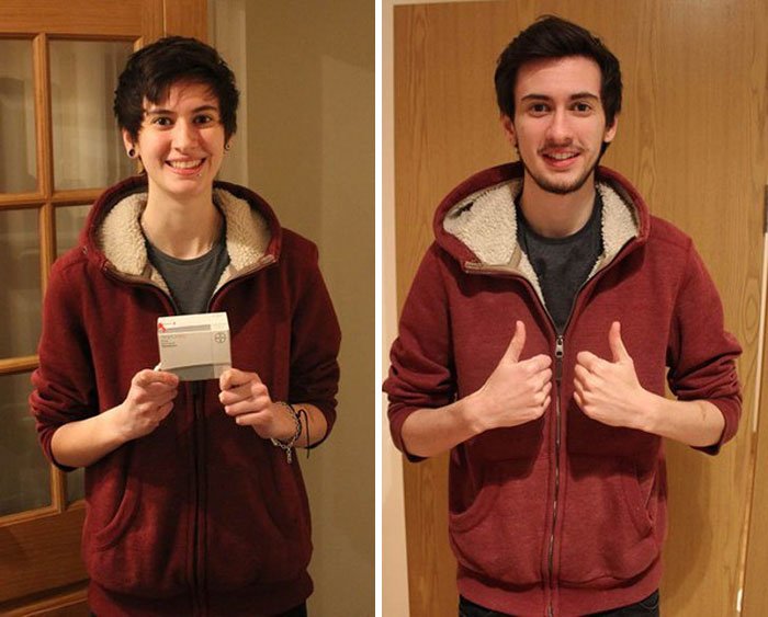 Ολική μεταμόρφωση: Πώς μια έφηβη έγινε άνδρας μέσα σε τρία χρόνια  [εικόνες&βίντεο] | iefimerida.gr 10