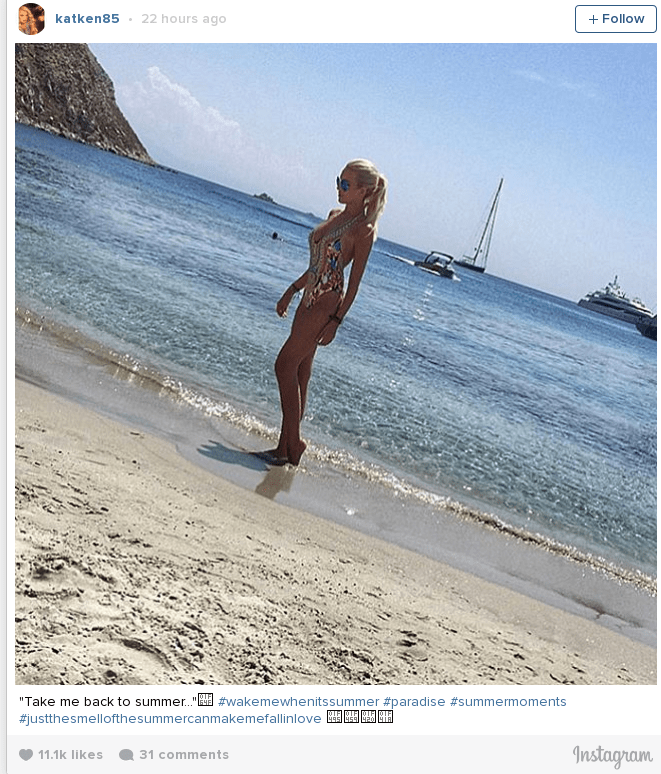 Η Κατερίνα Καινούργιου αναπολεί το καλοκαίρι -Η φωτογραφία με το μαγιό [εικόνα]  | iefimerida.gr 0