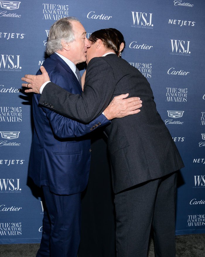 Μπραντ Πιτ - Ρόμπερτ Ντε Νίρο: Φιλήθηκαν στο στόμα [εικόνες]  | iefimerida.gr 1