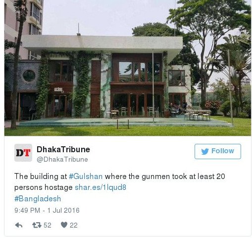 Μπανγκλαντές: Μακελειό από το ISIS -Κρατούν ομήρους-Πληροφορίες για 20 νεκρούς, 40 τραυματίες [εικόνες&βίντεο] | iefimerida.gr 1