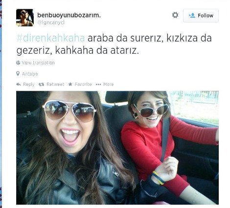 #kahkaha - Οι γυναίκες στην Τουρκία αντιδρούν και γελούν δημοσίως κόντρα στην απαγόρευση [εικόνες] | iefimerida.gr 1