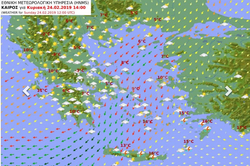 Νέο κύμα κακοκαιρίας από το Σάββατο, με χιόνι στην Αττική -Δείτε τους χάρτες | iefimerida.gr 6