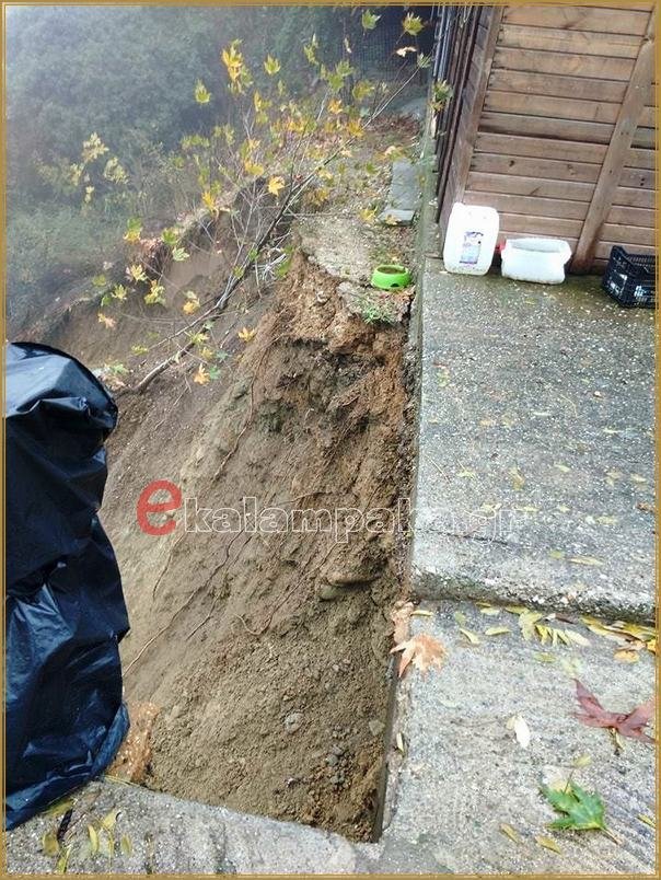 Προβλήματα και στα Μετέωρα από την βροχόπτωση- Κατέρρευσε πλαγιά σε Μονή [εικόνες] | iefimerida.gr 2
