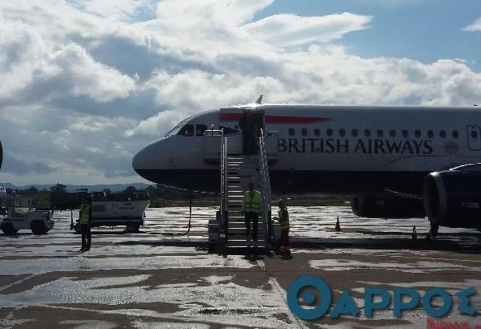 Λονδίνο-Καλαμάτα απευθείας -Η πανηγυρική άφιξη της British Airways [βίντεο] | iefimerida.gr 4