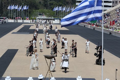 Το πνεύμα των Ολυμπιακών Αγώνων του 1896 αναβίωσε στο Καλλιμάρμαρο [εικόνες] | iefimerida.gr 0