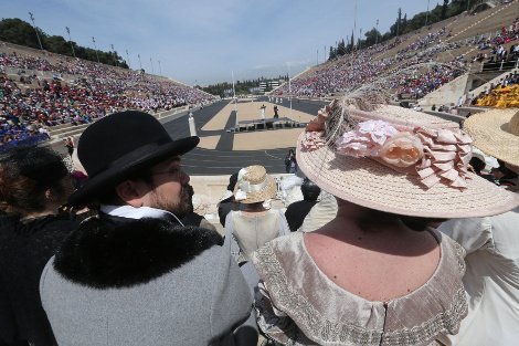 Το πνεύμα των Ολυμπιακών Αγώνων του 1896 αναβίωσε στο Καλλιμάρμαρο [εικόνες] | iefimerida.gr 3
