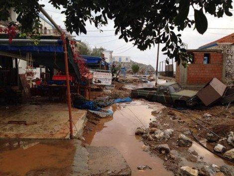 Εικόνες βιβλικής καταστροφής σε Ψέριμο και Κάλυμνο από την κακοκαιρία [εικόνες] | iefimerida.gr 0