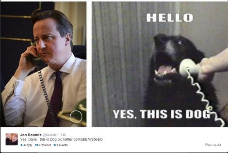 Διάσημοι ξεφτιλίζουν τον Κάμερον για την αλά Ομπάμα φωτογραφία του με το τηλέφωνο [εικόνες] | iefimerida.gr 3