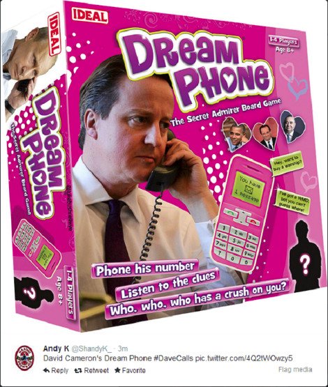 Διάσημοι ξεφτιλίζουν τον Κάμερον για την αλά Ομπάμα φωτογραφία του με το τηλέφωνο [εικόνες] | iefimerida.gr 4