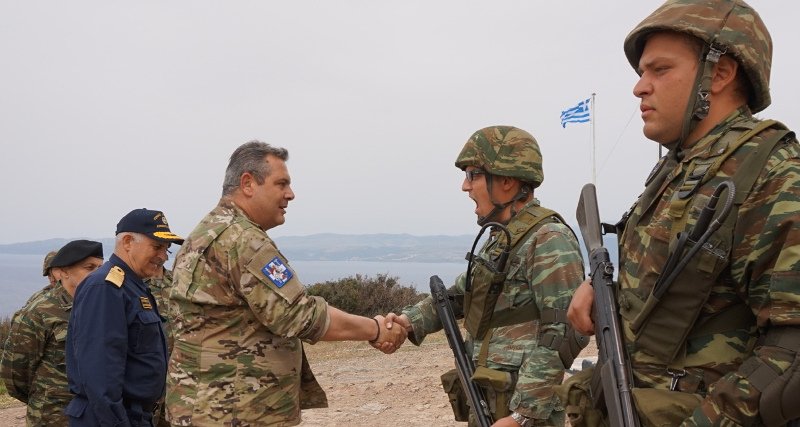 Αιφνίδια στρατιωτική άσκηση: Στήθηκε αντιαεροπορική ομπρέλα στη Χίο -Στις Οινούσες ο Καμμένος [εικόνες&βίντεο] | iefimerida.gr 2