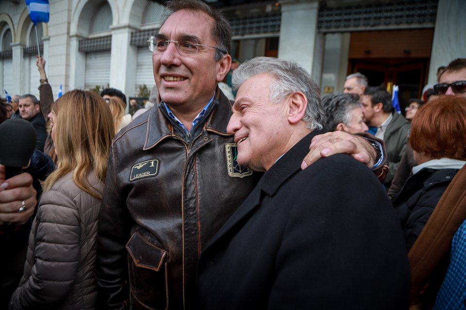 Δημήτρης Καμμένος και Παναγιώτης Ψωμιάδης