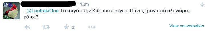 Το Twitter γλεντάει και ρίχνει στα τέσσερα τον Καμμένο - Για την επίθεση με τα αβγά [εικόνες] | iefimerida.gr 17