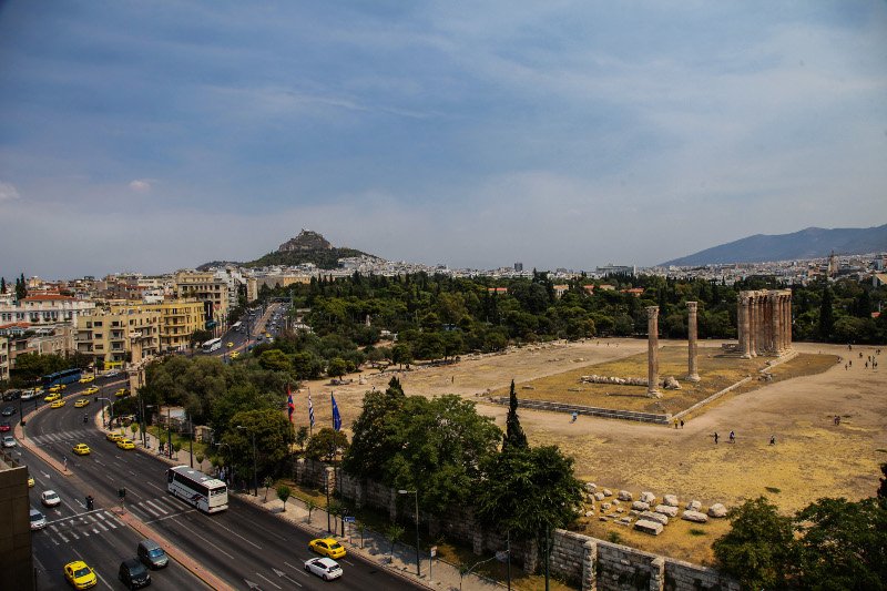 Οι καπνοί που πνίγουν την Αττική από τη φωτιά, όπως φαίνονται από το κέντρο της Αθήνας [εικόνες] | iefimerida.gr 2