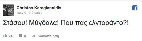 Αλλος... Καρανίκας: Βουλευτής Δράμας του ΣΥΡΙΖΑ ειρωνεύεται την Eldorado: «Στάσου! Μύγδαλα!» | iefimerida.gr 0