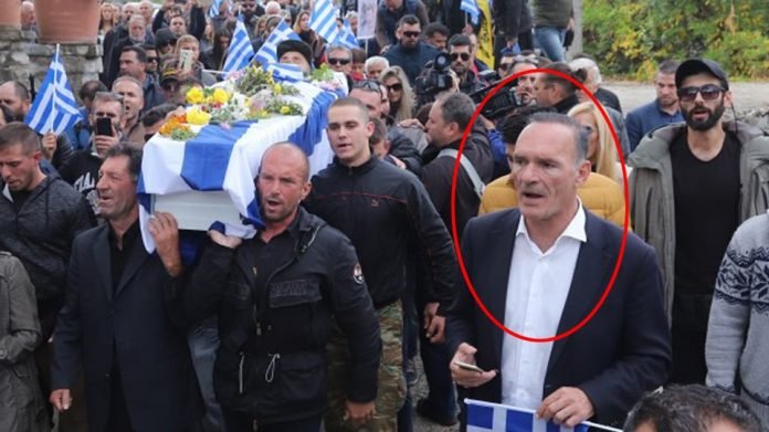 Ο Πρόεδρος του Συλλόγου Βορειοηπειρωτών, Μπάμπης Καραθάνος