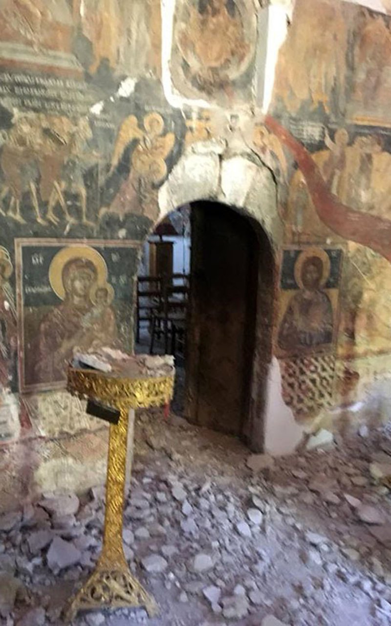 Καρδίτσα: Σημαντικές ζημιές σε μνημεία μετά τον σεισμό της 31ης Αυγούστου [εικόνες] | iefimerida.gr 3