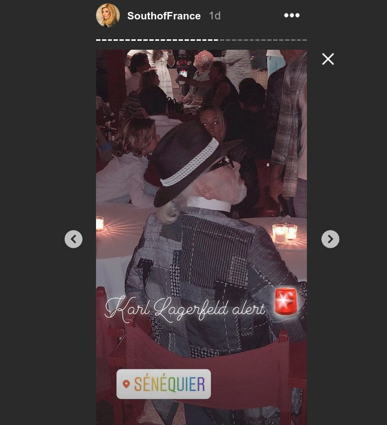 Η Χριστίνα Πολίτη έκανε τον παπαράτσι του Karl Lagerfeld [εικόνα] | iefimerida.gr 0