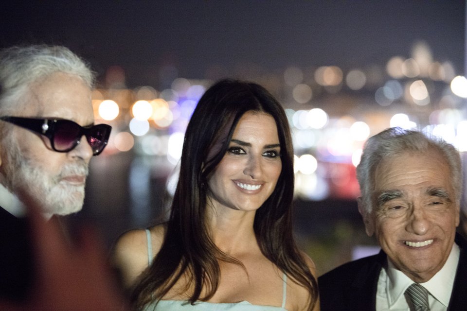 Karl Lagerfeld, Penélope Cruz, Martin Scorsese