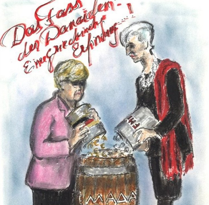 Το καυστικό σκίτσο του Καρλ Λάγκερφελντ με τη Μέρκελ και τον Χίτλερ [εικόνες] | iefimerida.gr 2