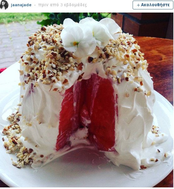 Νέα μόδα: Τούρτες με καρπούζι, αντί για παντεσπάνι! [εικόνες] | iefimerida.gr 9