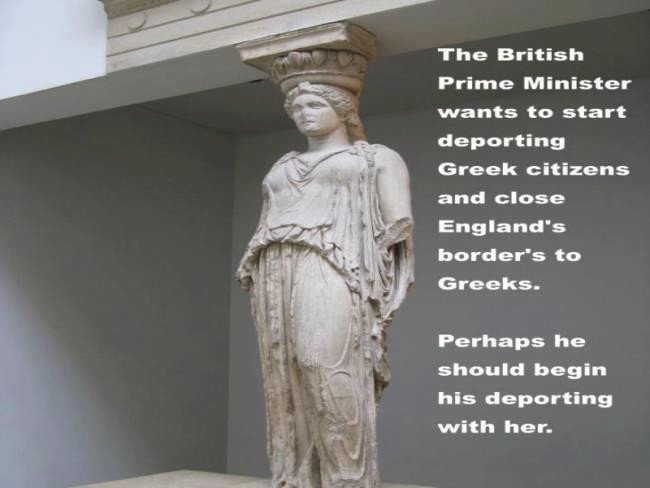 Ποια είναι η πρώτη Ελληνίδα που πρέπει να απελάσει ο Κάμερον [εικόνα] | iefimerida.gr 0